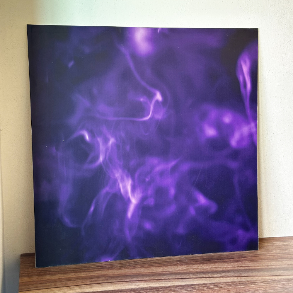 humo morado 50x50cm