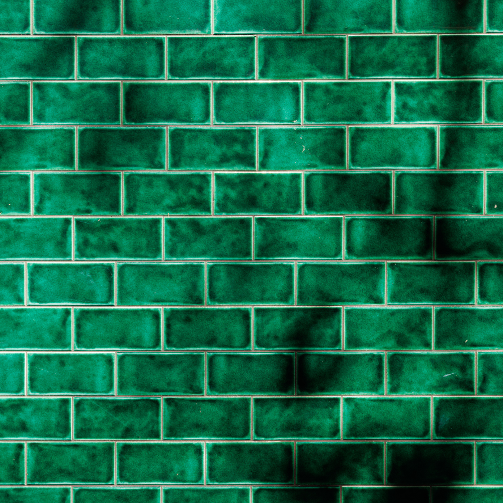 Azulejo verde rectangular 60x60