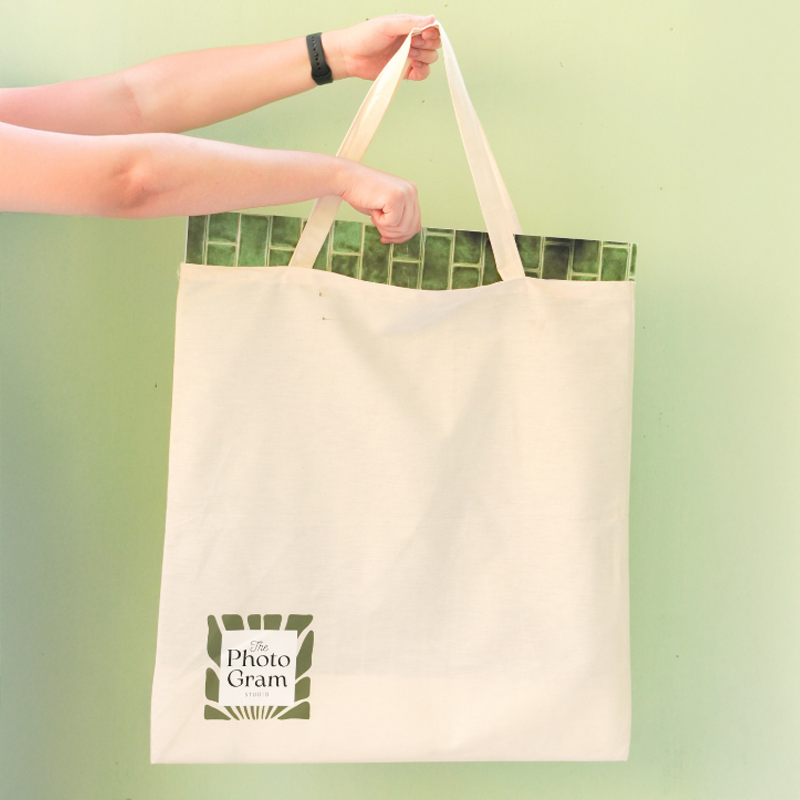 Tote bag portafondos
